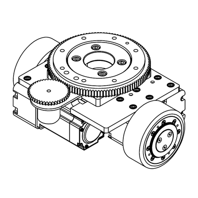 PT105D-A1-001-00 凤凰动力AGV差速舵轮