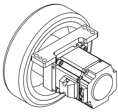 PH150D-A3-001-00 凤凰动力卧式驱动轮